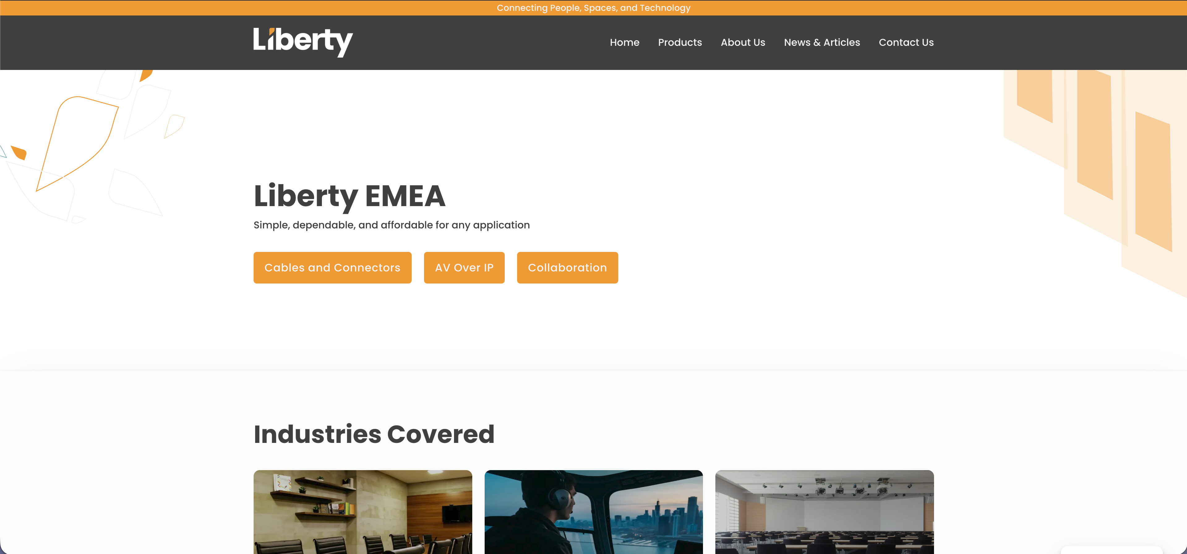 Liberty online website